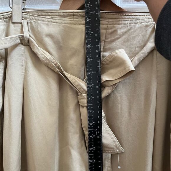 Lauren Ralph Lauren New Neutral Lyocell Tie Waist Pocket Plus Size 20W Pant - Picture 7 of 11
